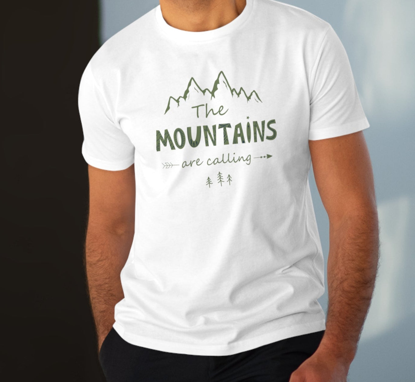 The Mountain Men's T-Shirt - Modern-fit Tee