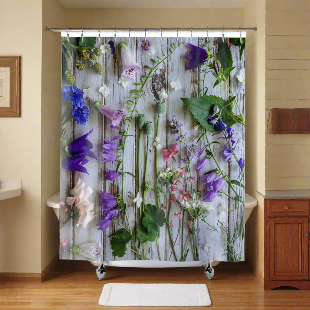 Flowers Shower Curtain