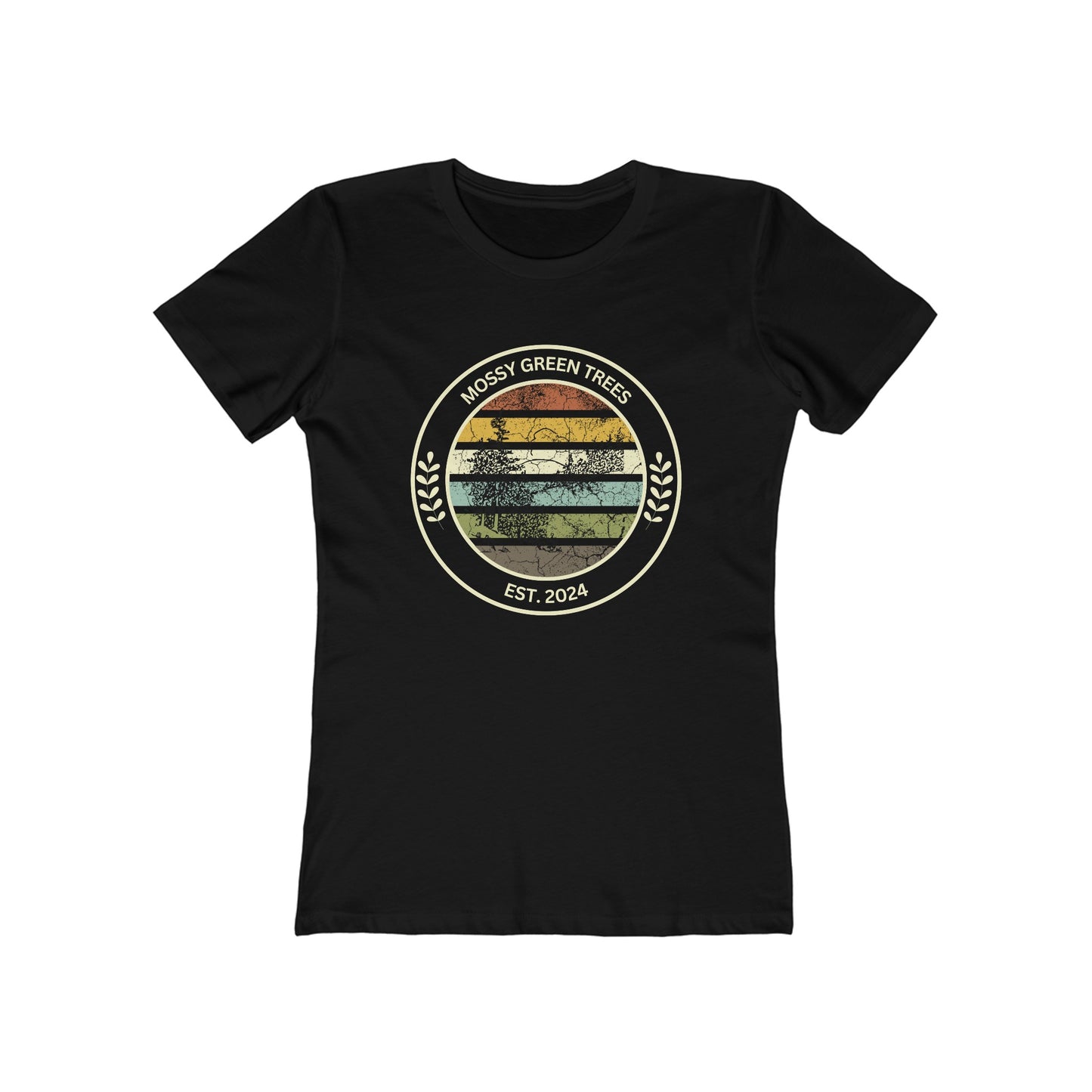 Mossy Green Trees - Tee for Women