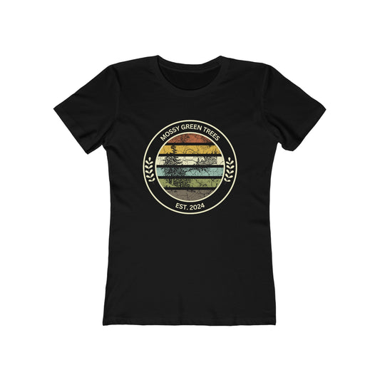Mossy Green Trees - Tee for Women