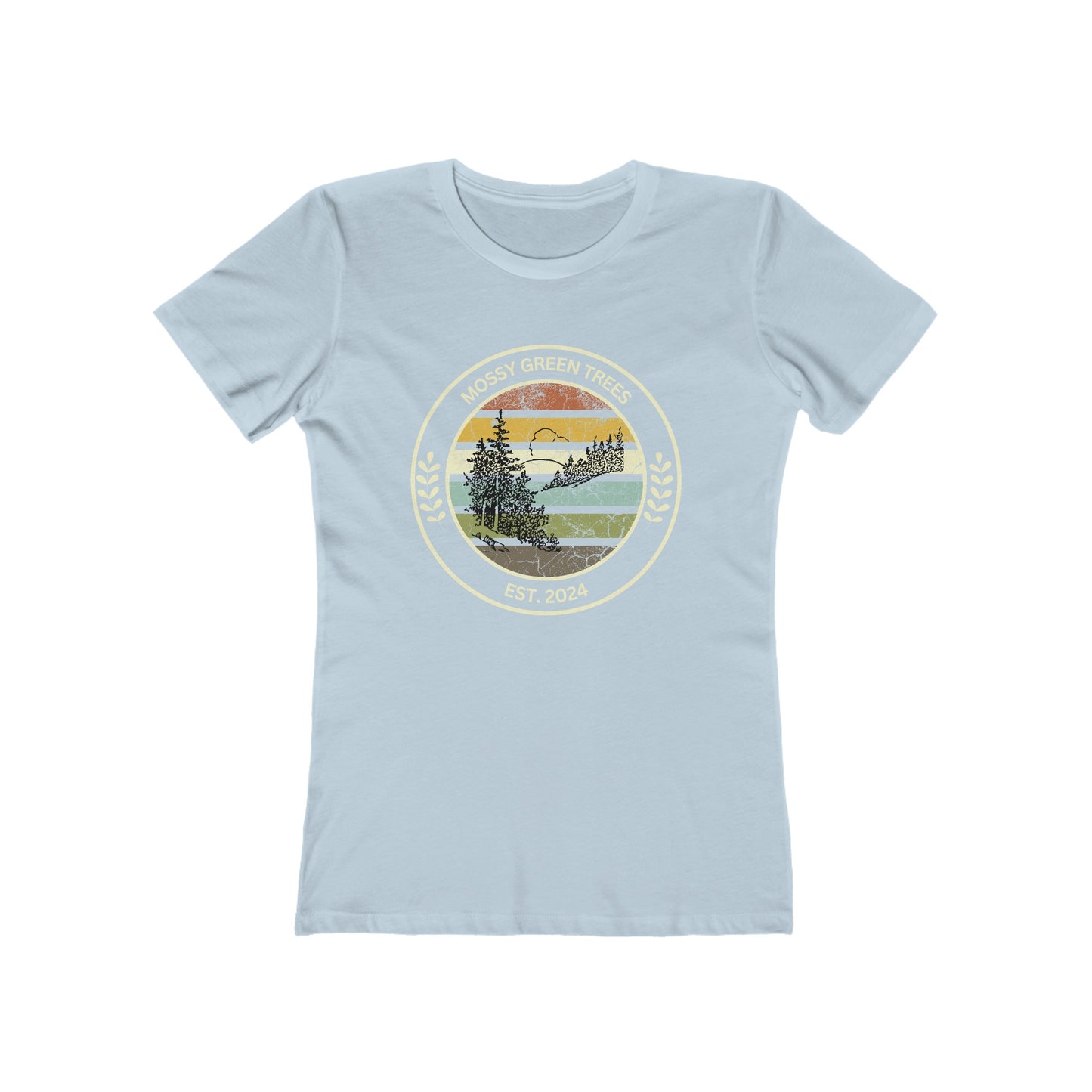 Mossy Green Trees - Tee for Women