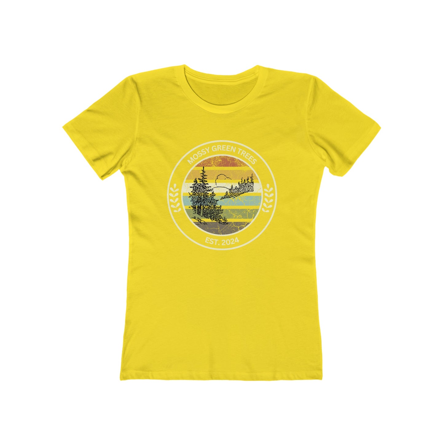 Mossy Green Trees - Tee for Women