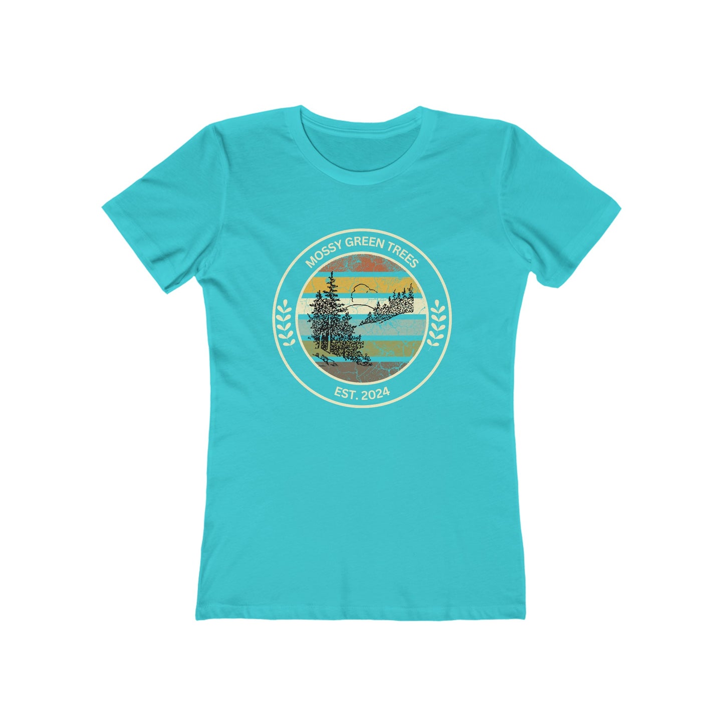 Mossy Green Trees - Tee for Women
