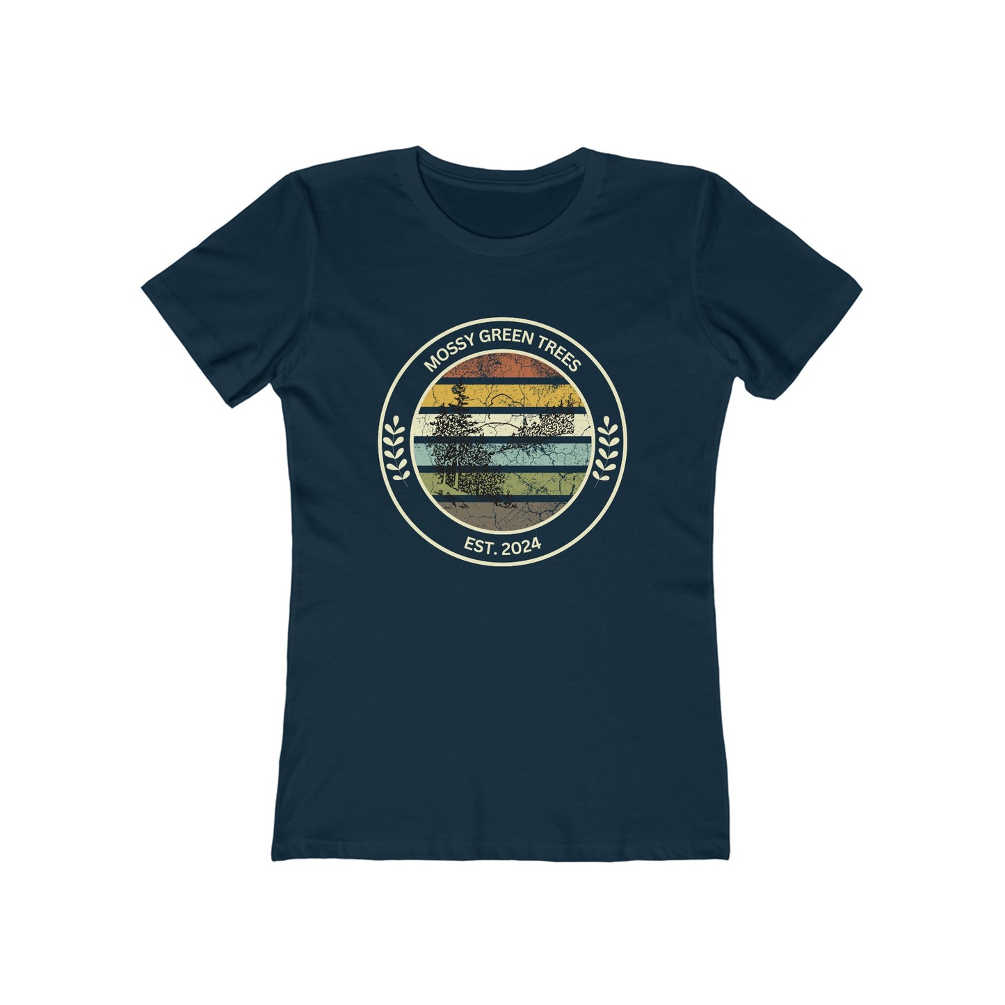 Mossy Green Trees - Tee for Women