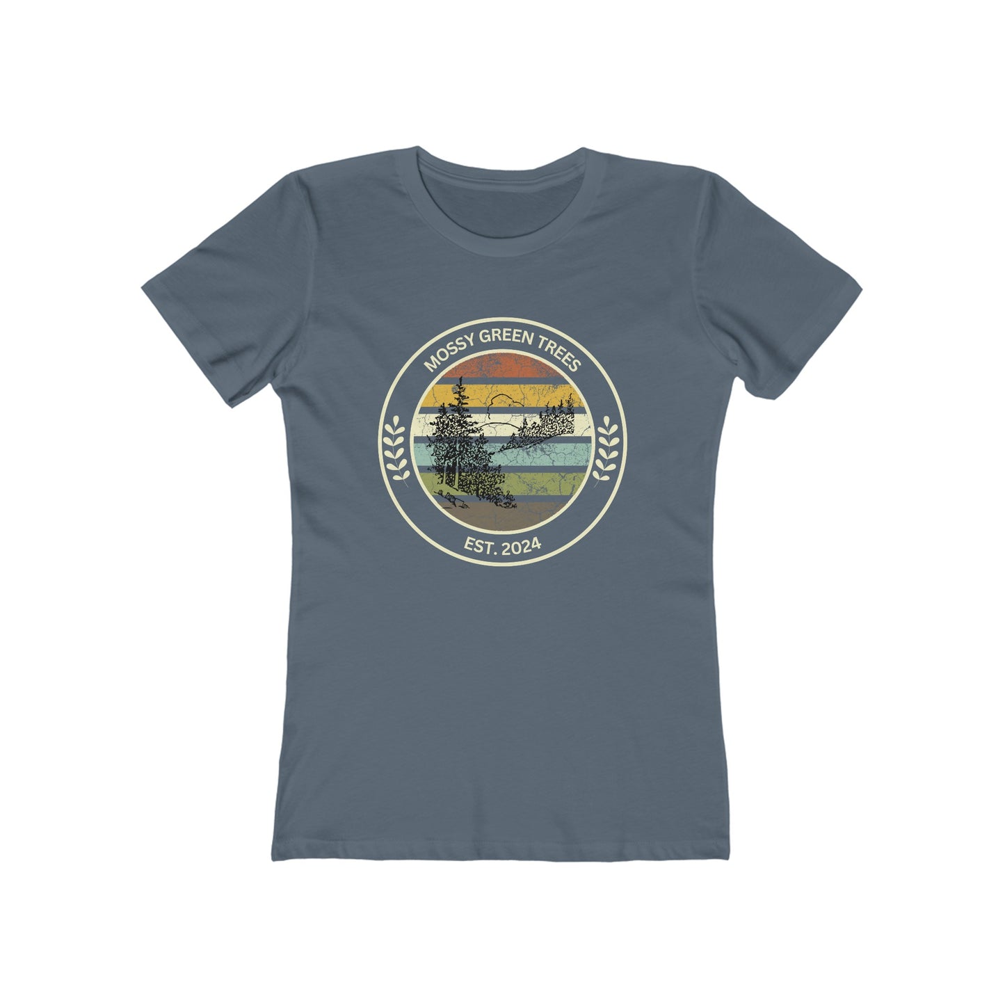Mossy Green Trees - Tee for Women
