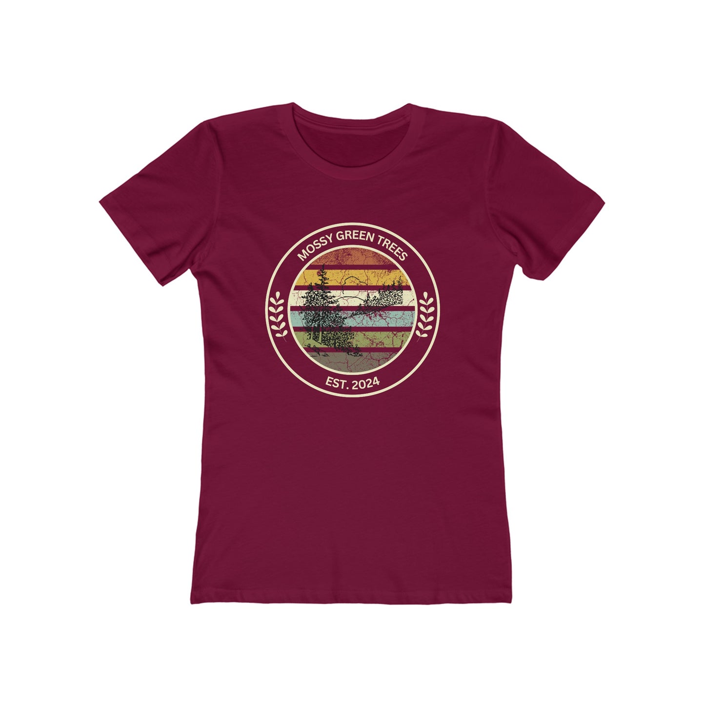 Mossy Green Trees - Tee for Women