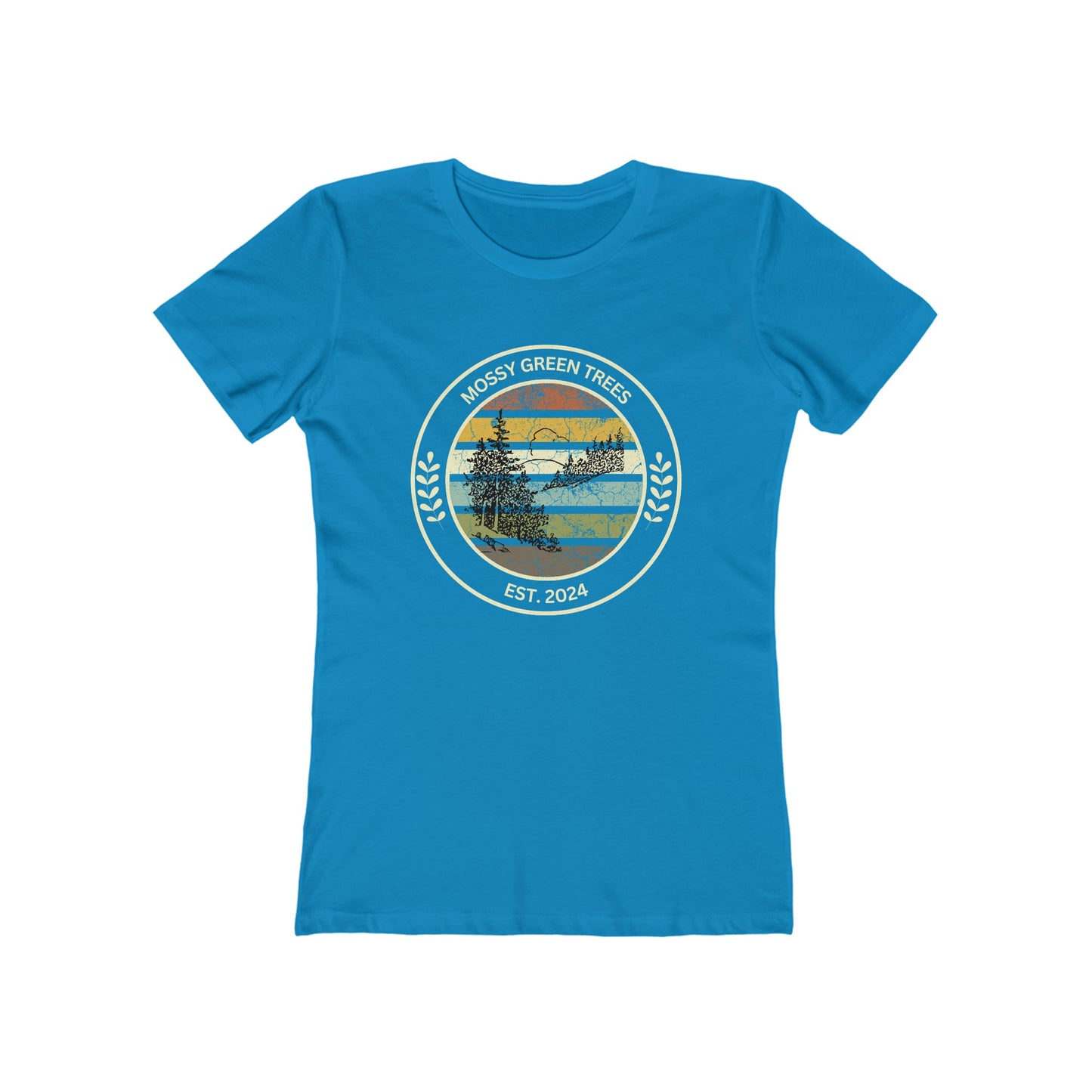 Mossy Green Trees - Tee for Women