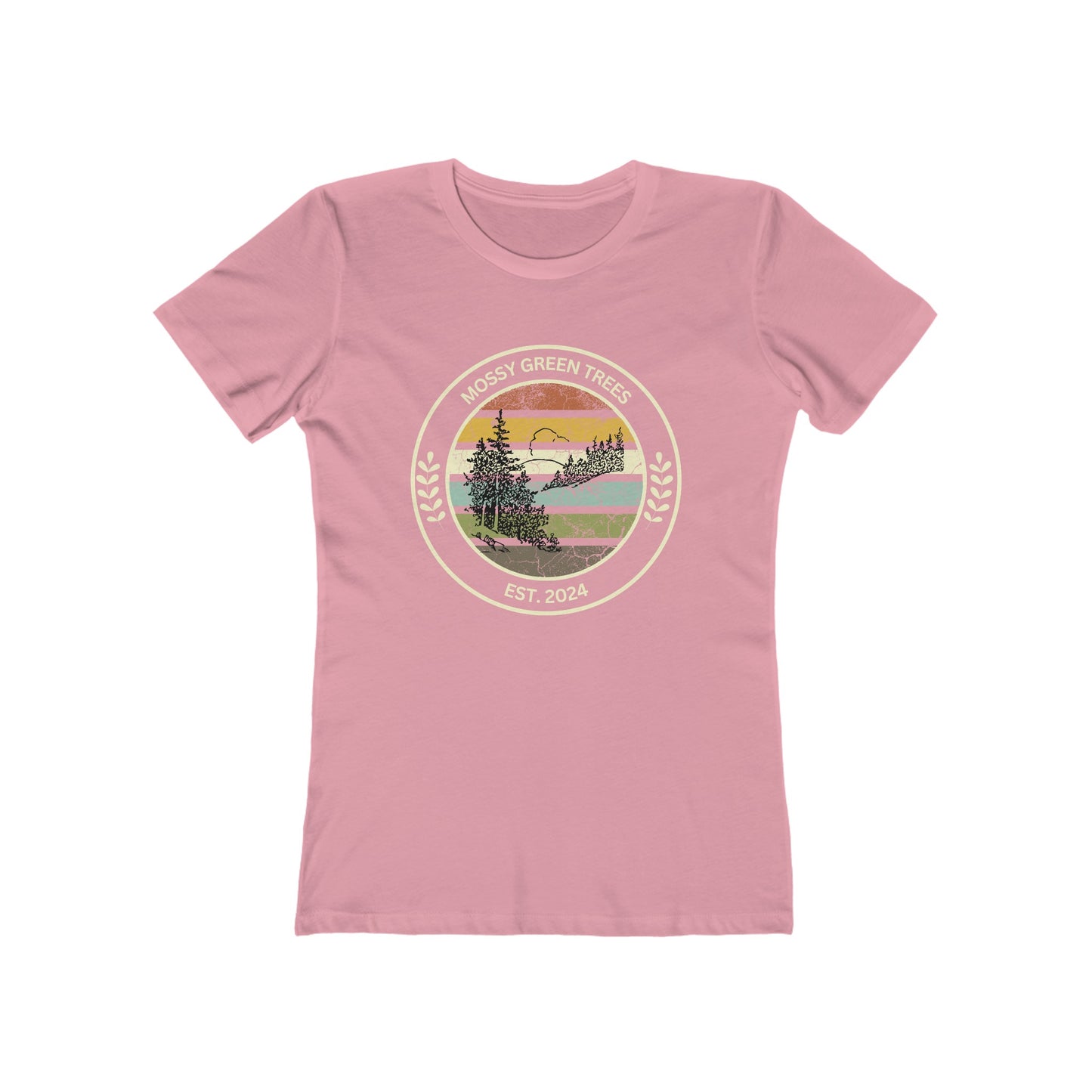 Mossy Green Trees - Tee for Women