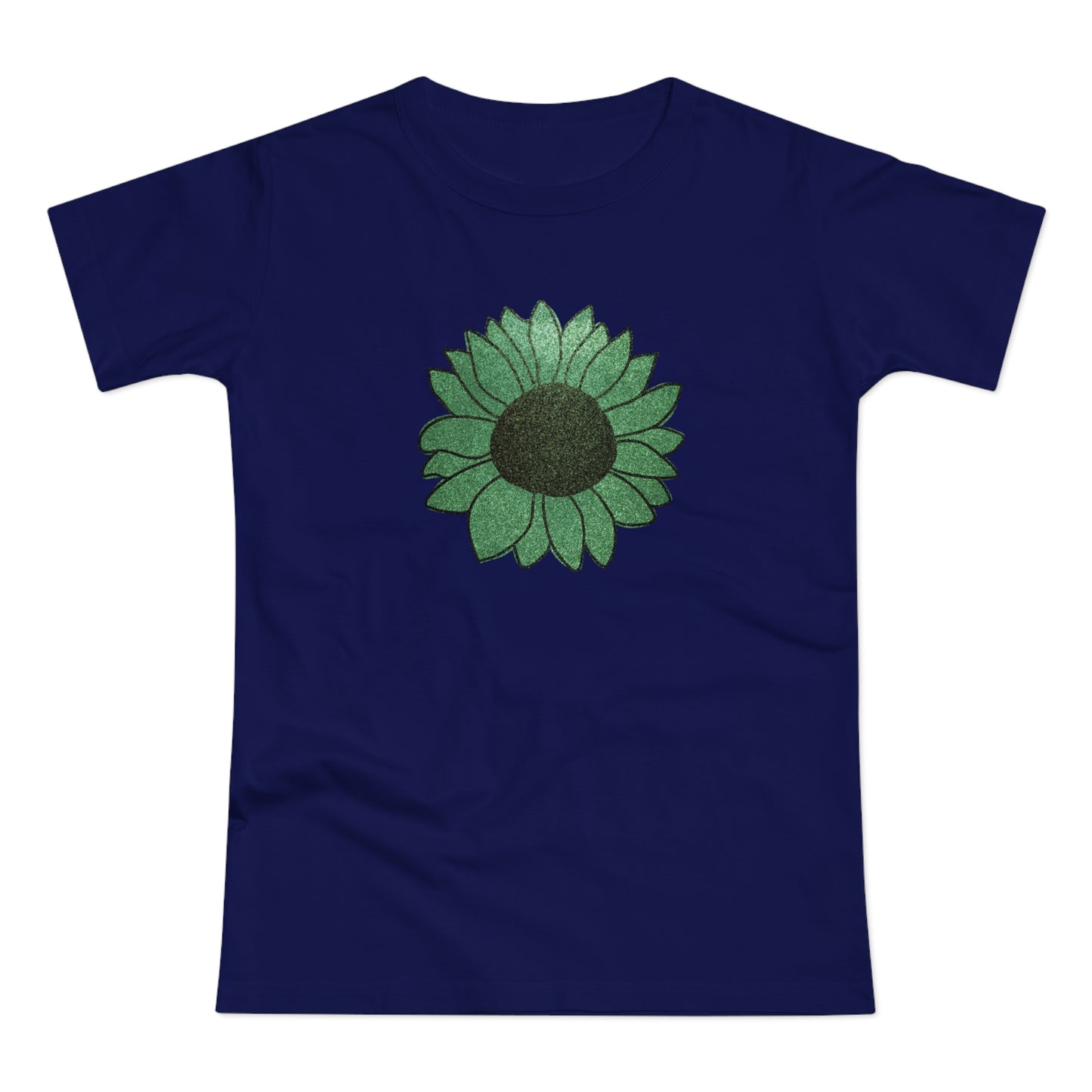 Green Flower Women's T-shirt