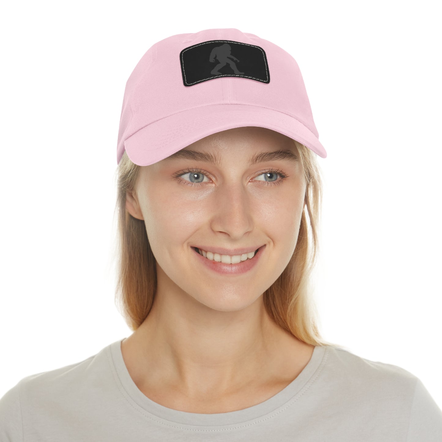 Bigfoot - Hat with Leather Rectangle Patch