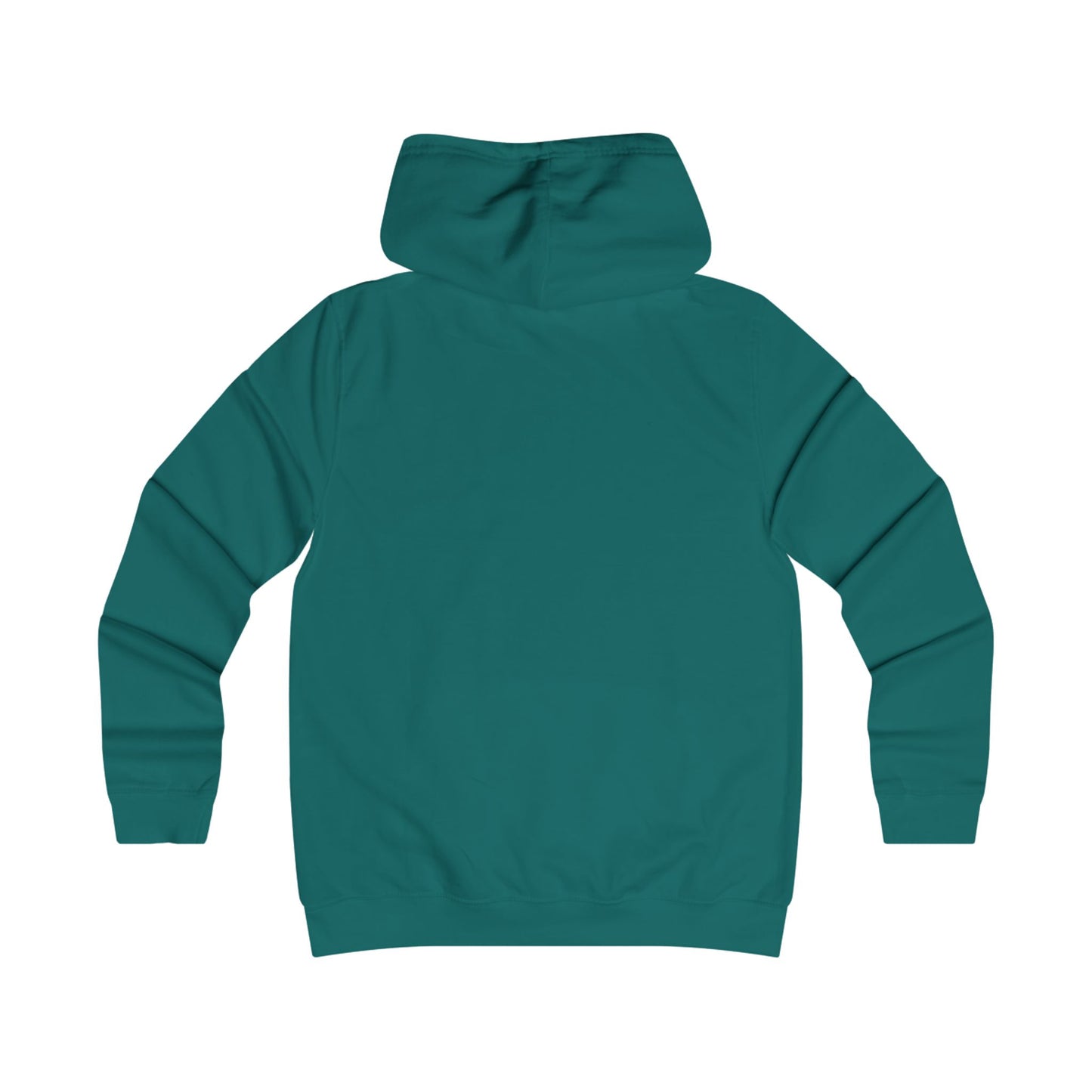 Green Flower Girlie Cut Hoodie
