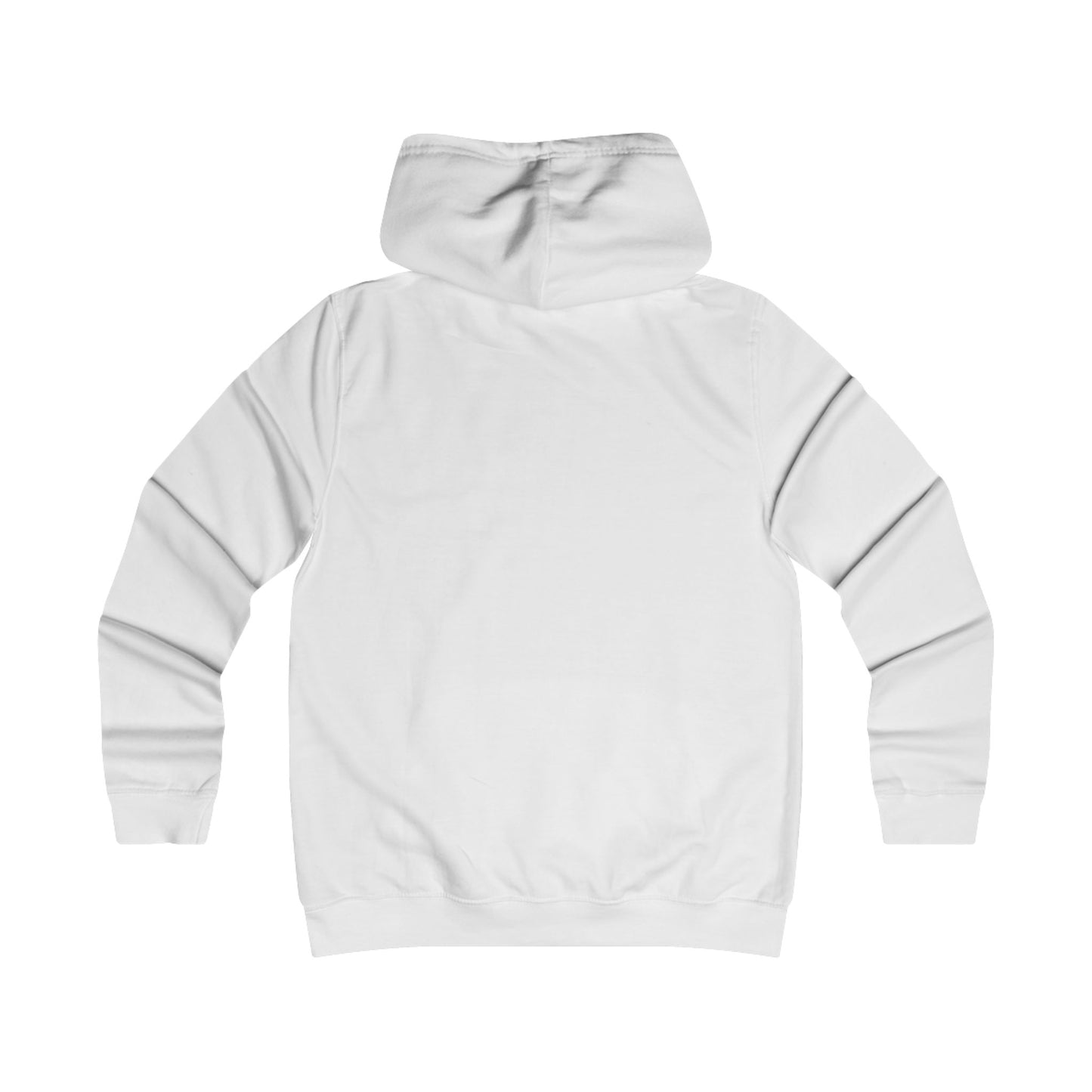 Green Flower Girlie Cut Hoodie
