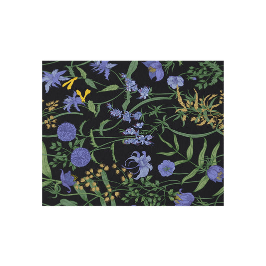 Blue Thistle Outdoor Rug