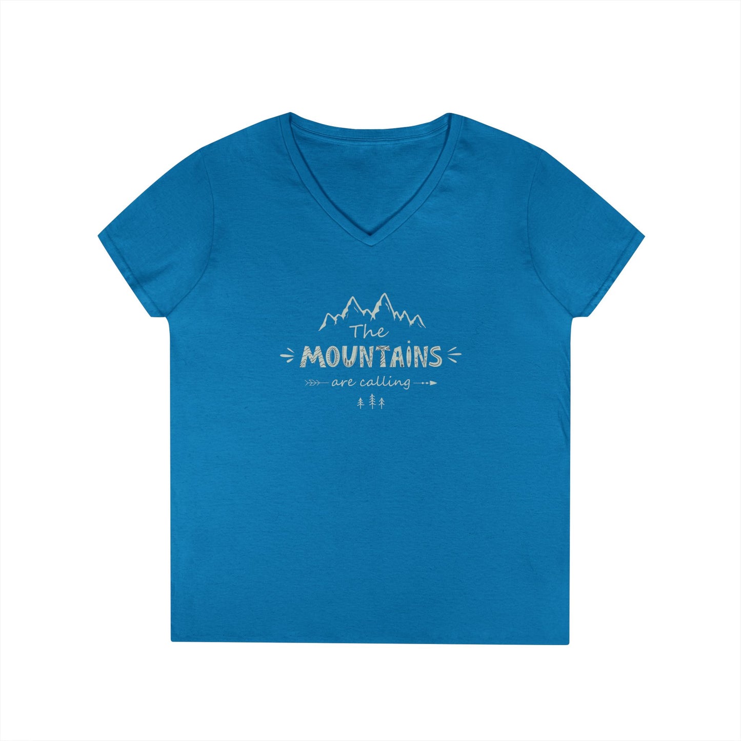 Mountains V-Neck T-Shirt