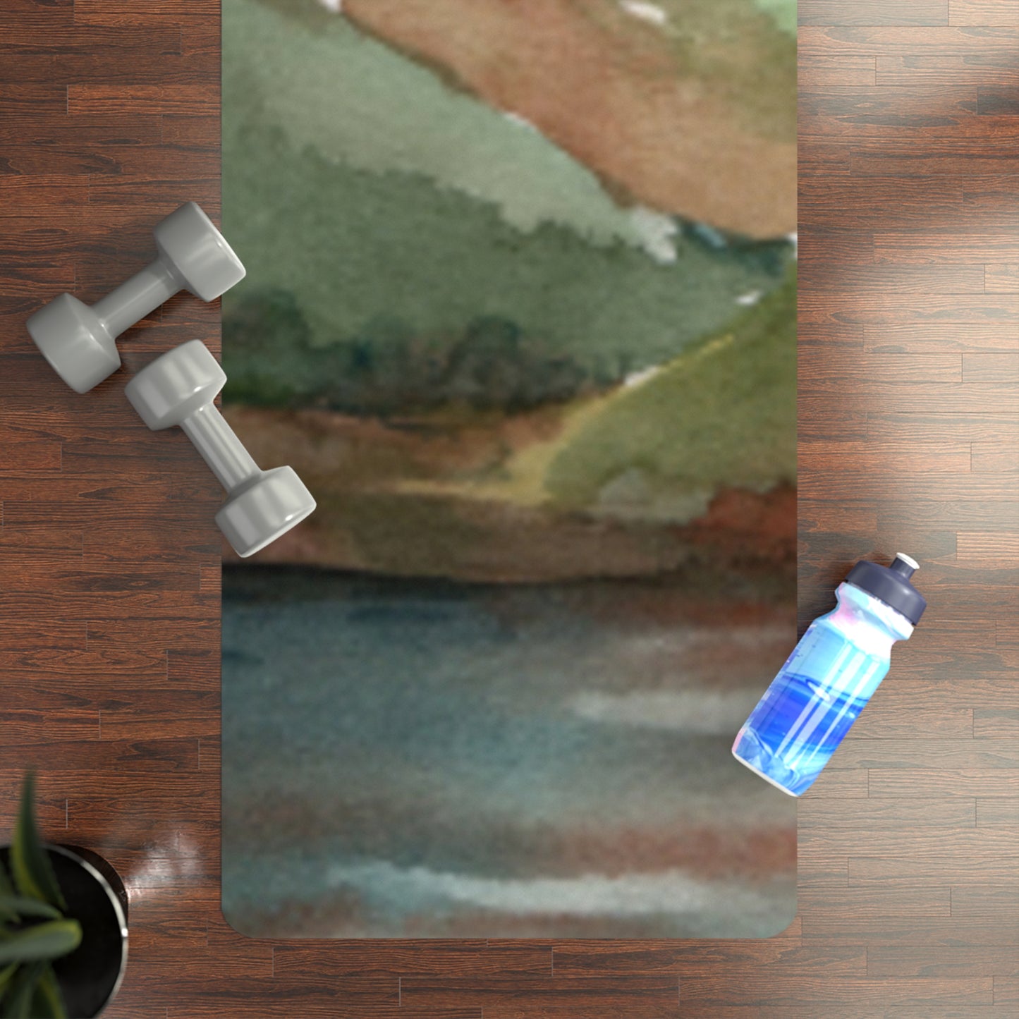 Mountain Art Yoga Mat