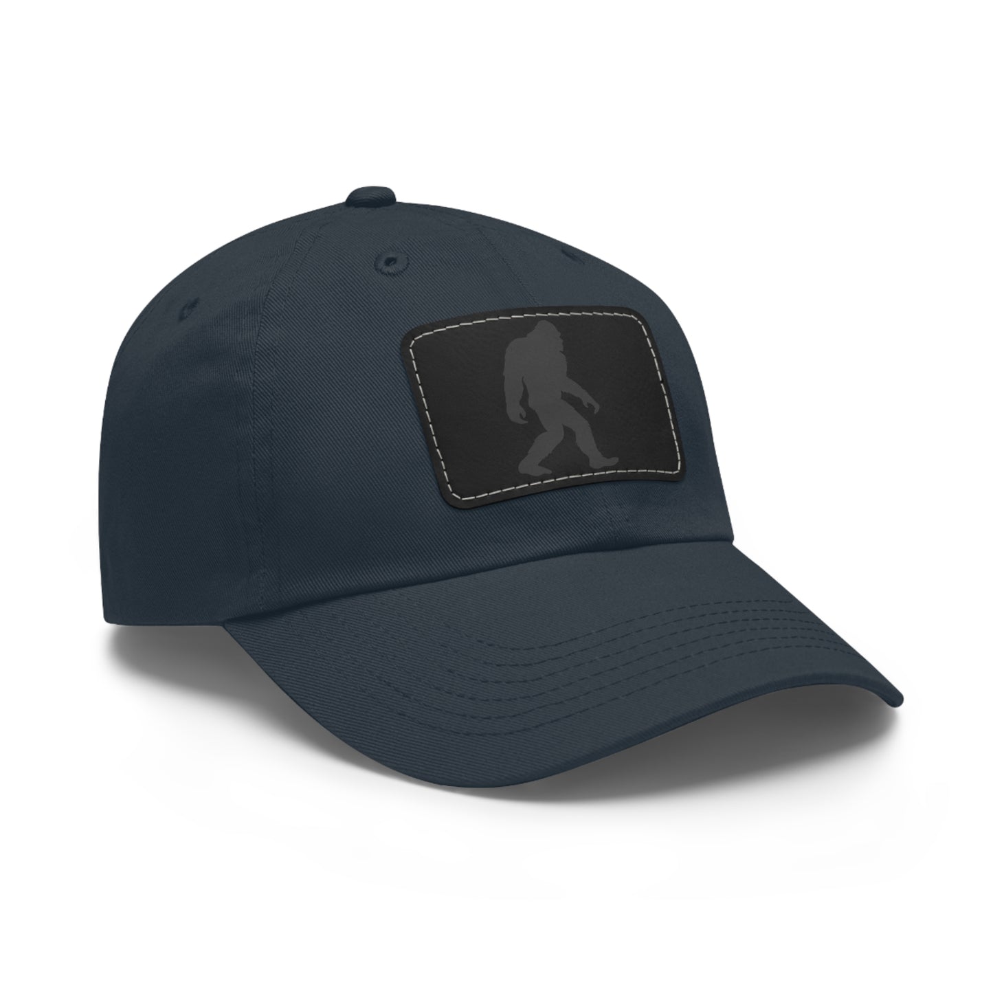 Bigfoot - Hat with Leather Rectangle Patch