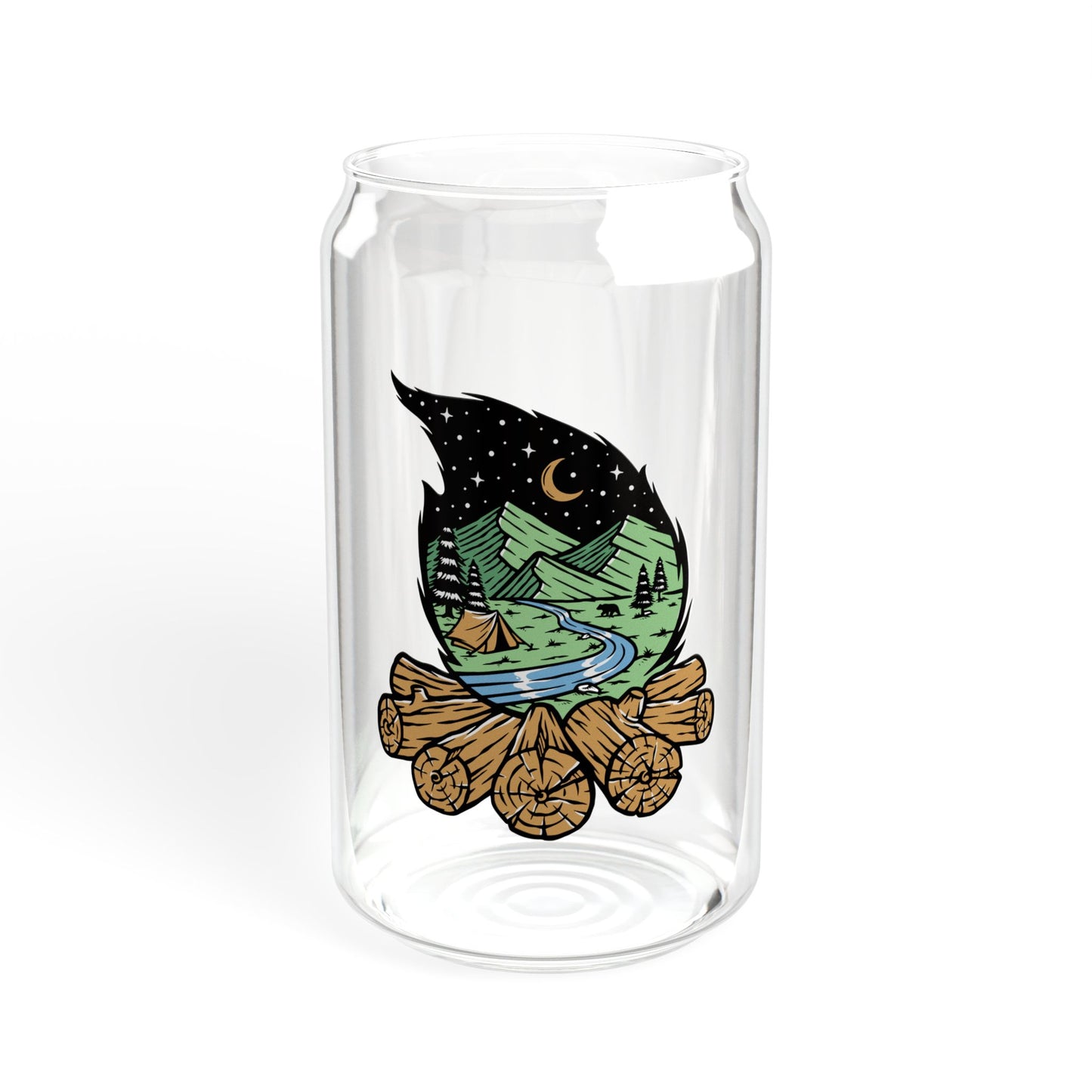 Campfire Sipper Glass