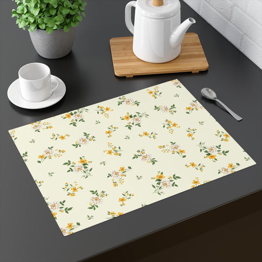 Yellow Days Placemat, 1pc