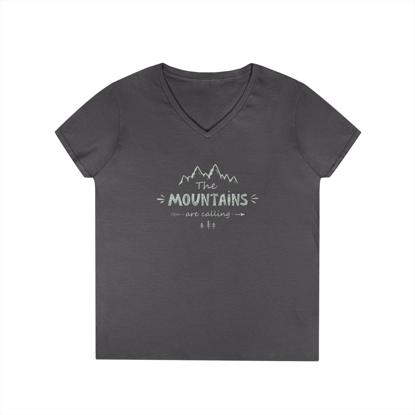 Mountains V-Neck T-Shirt