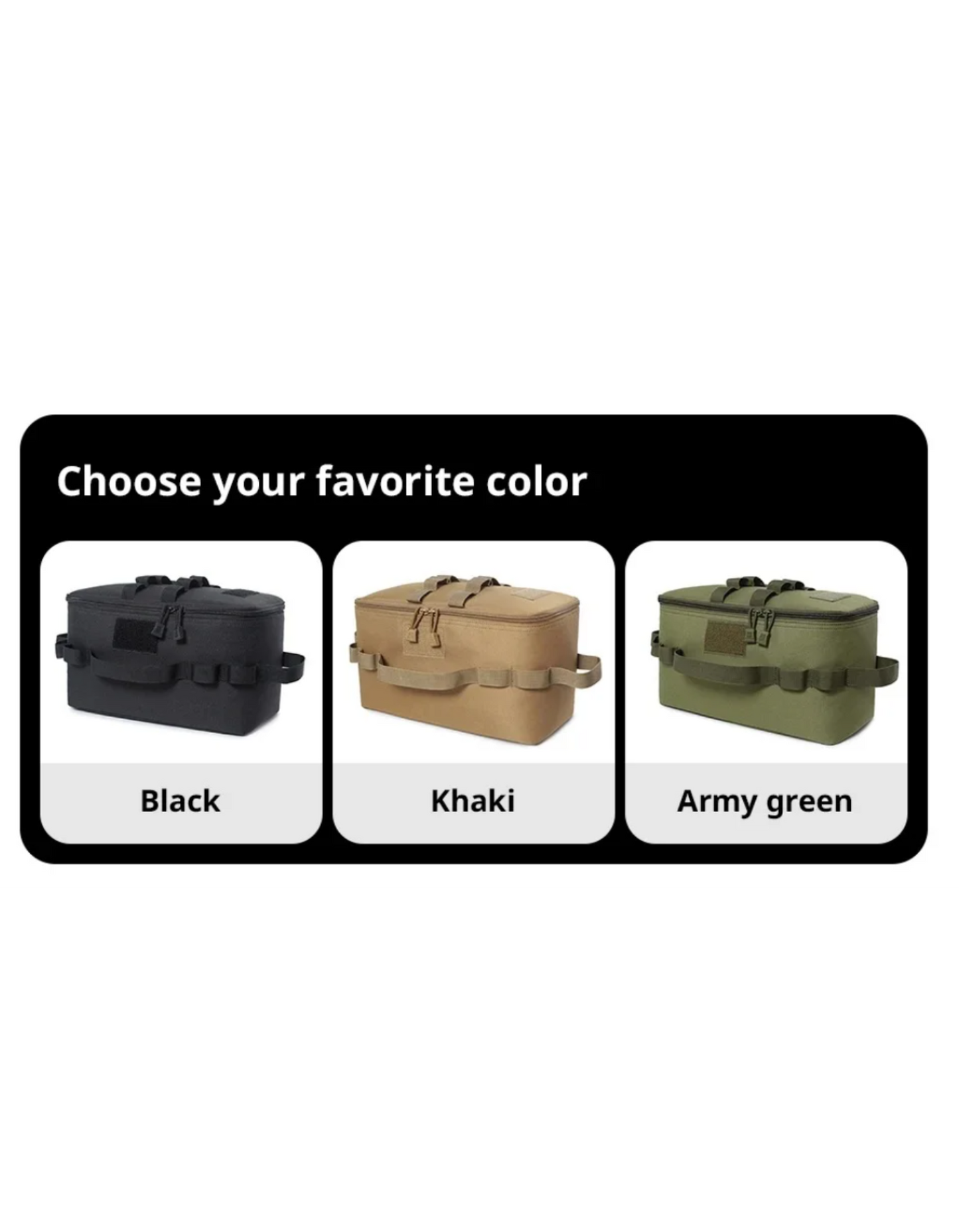 Outdoor Camping Storage Bag