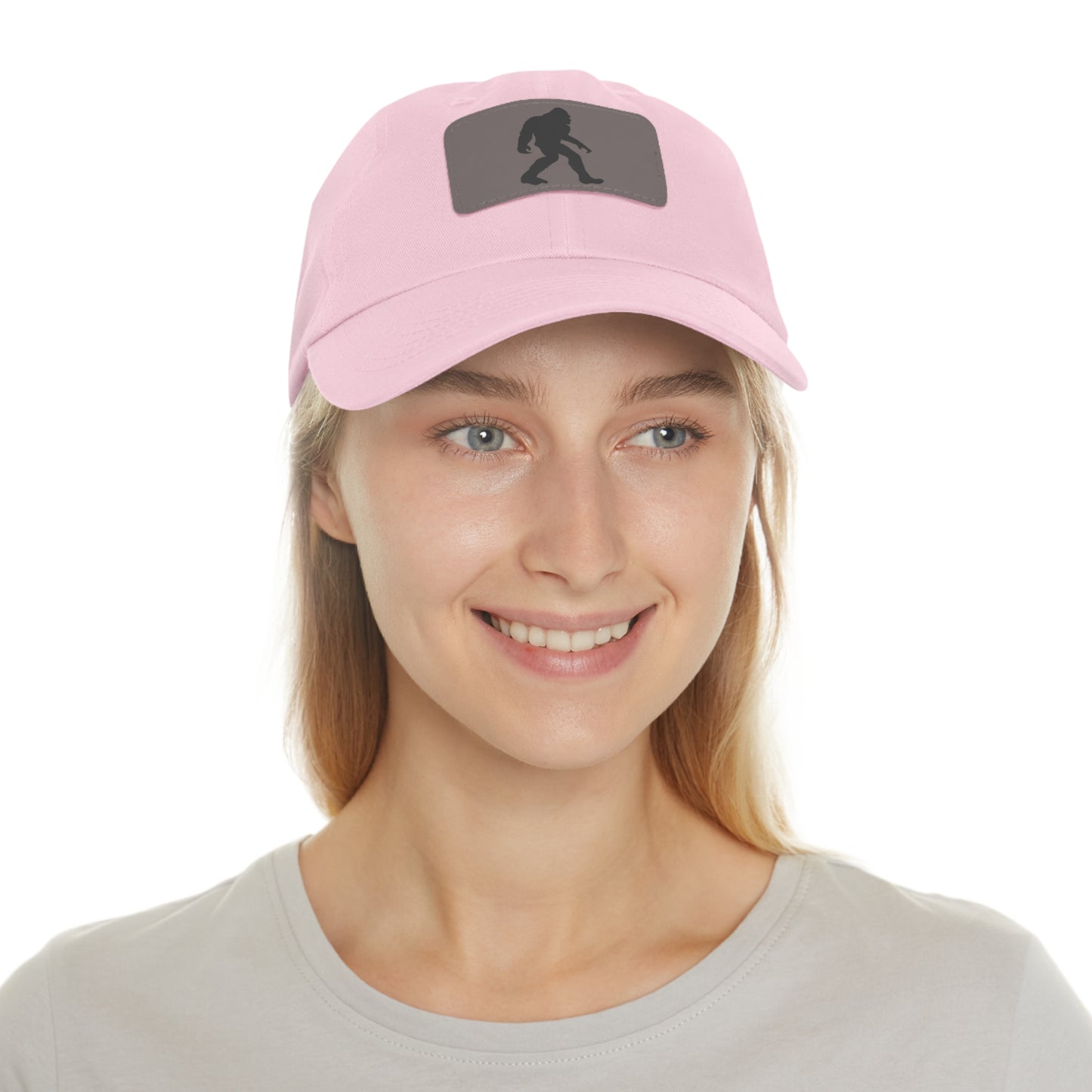 Bigfoot - Hat with Leather Rectangle Patch