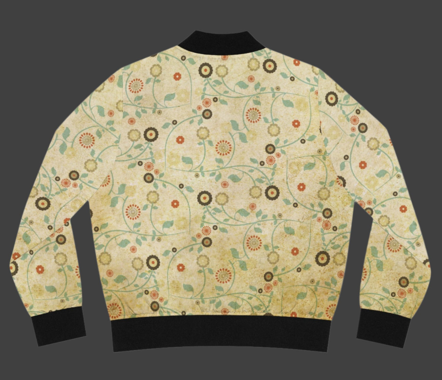 Vintage Flowers Women's Bomber Jacket