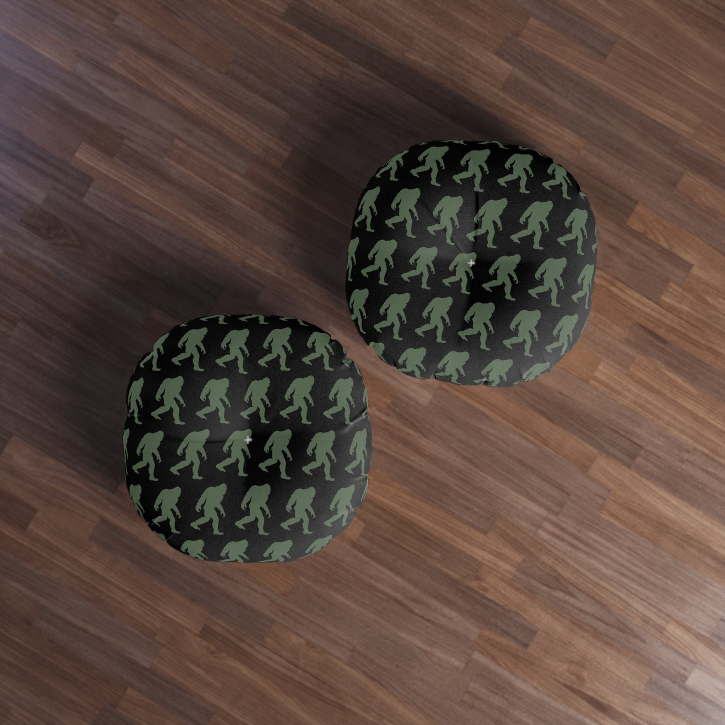 Bigfoot Round Floor Pillow
