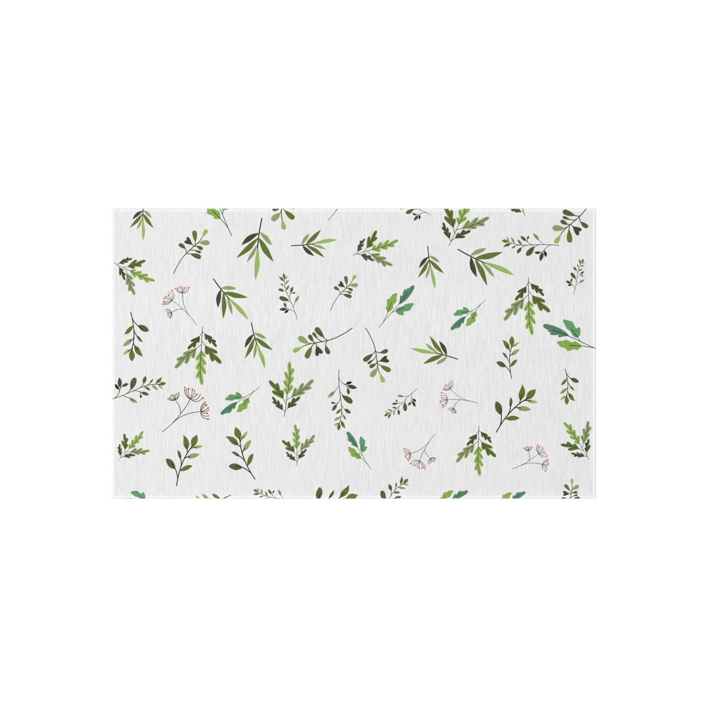 Mossy Leaves Outdoor Rug