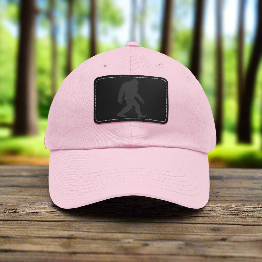 Bigfoot - Hat with Leather Rectangle Patch
