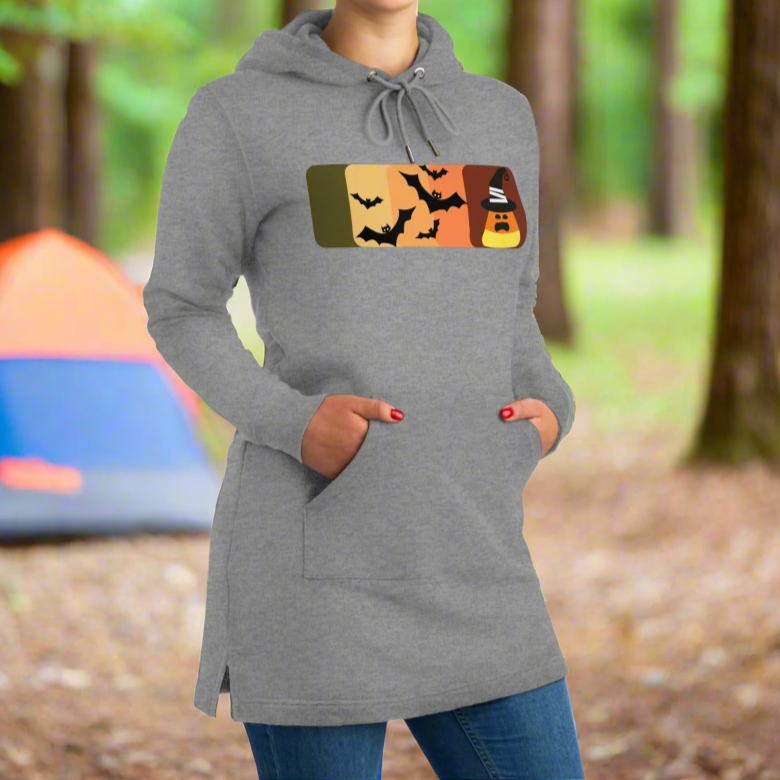 Candy Corn Streeter Hoodie Dress