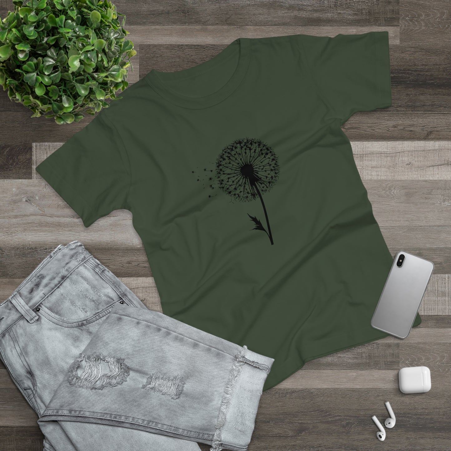Dandelion Wishes T-shirt for Women