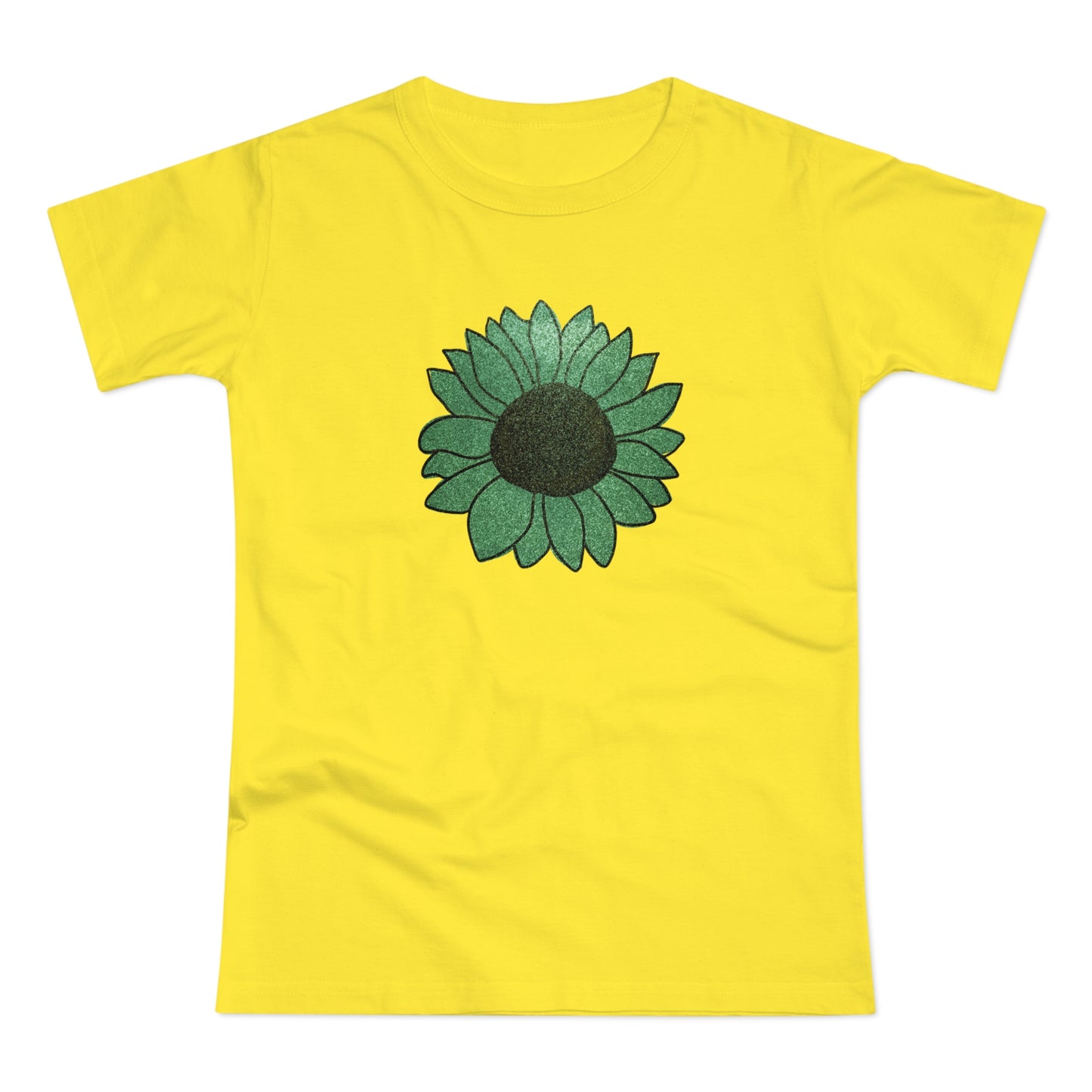 Green Flower Women's T-shirt