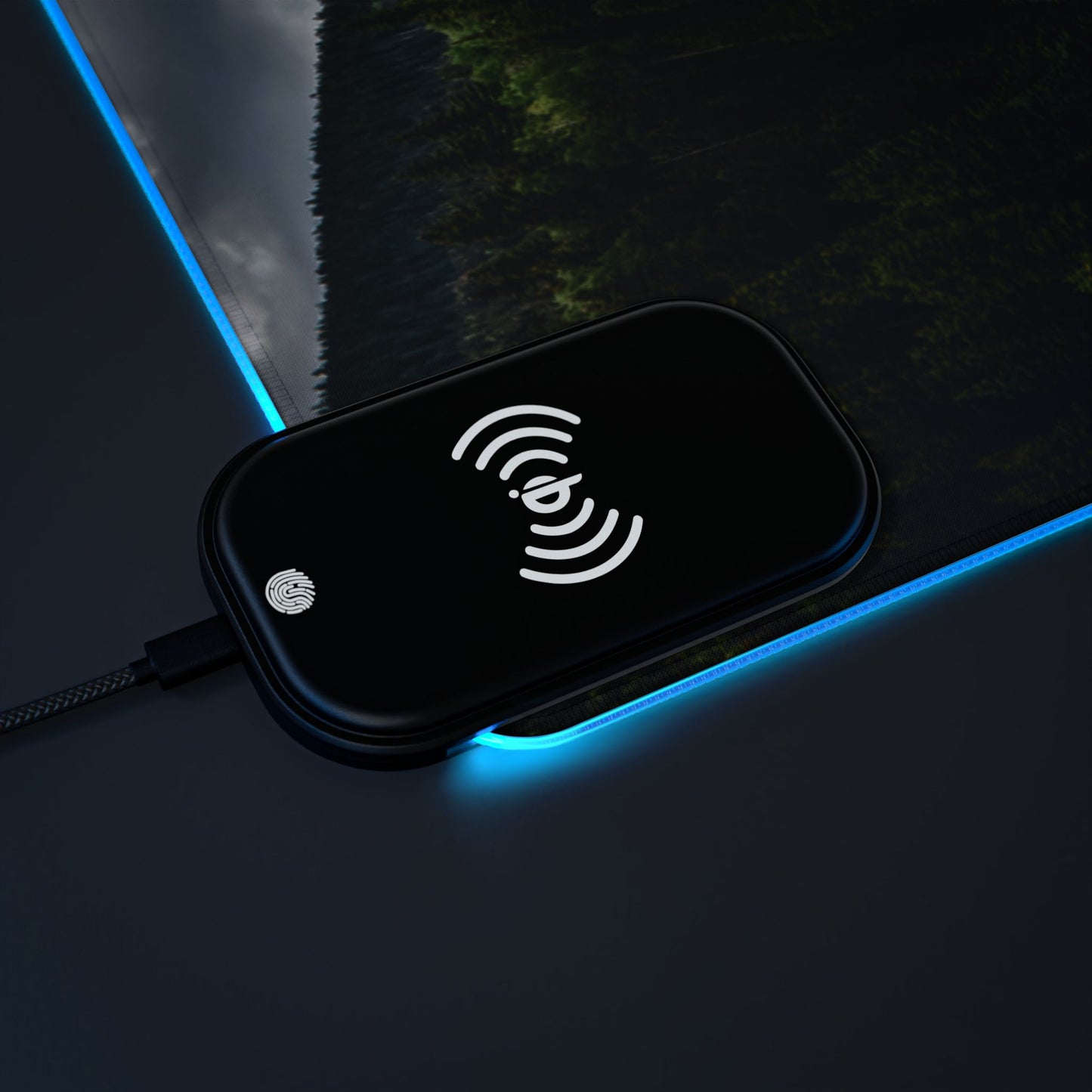 Mountain Range - LED Gaming Mouse Pad