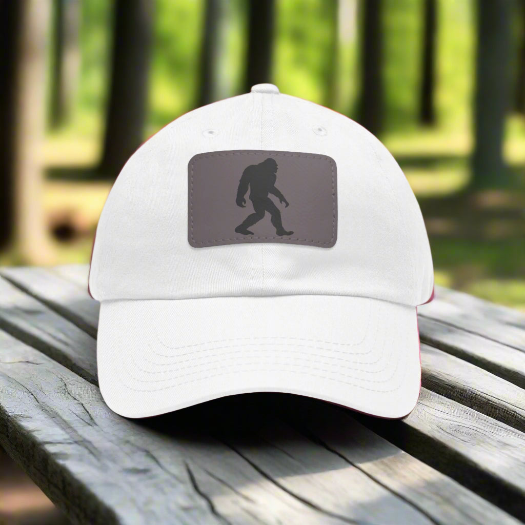 Bigfoot - Hat with Leather Rectangle Patch
