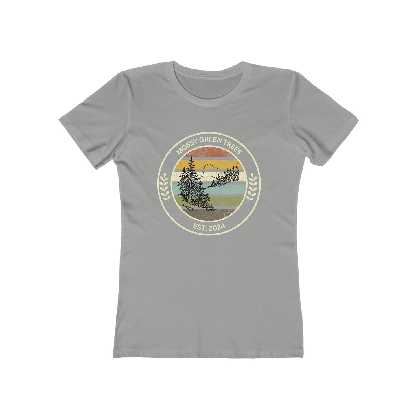 Mossy Green Trees - Tee for Women