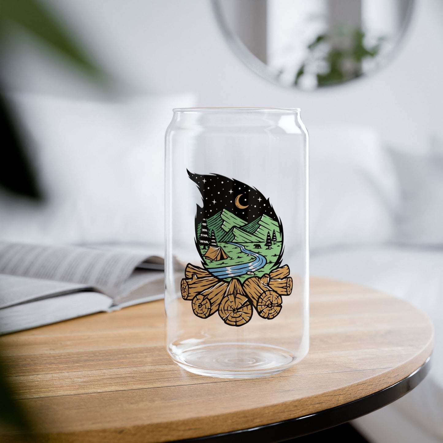 Campfire Sipper Glass