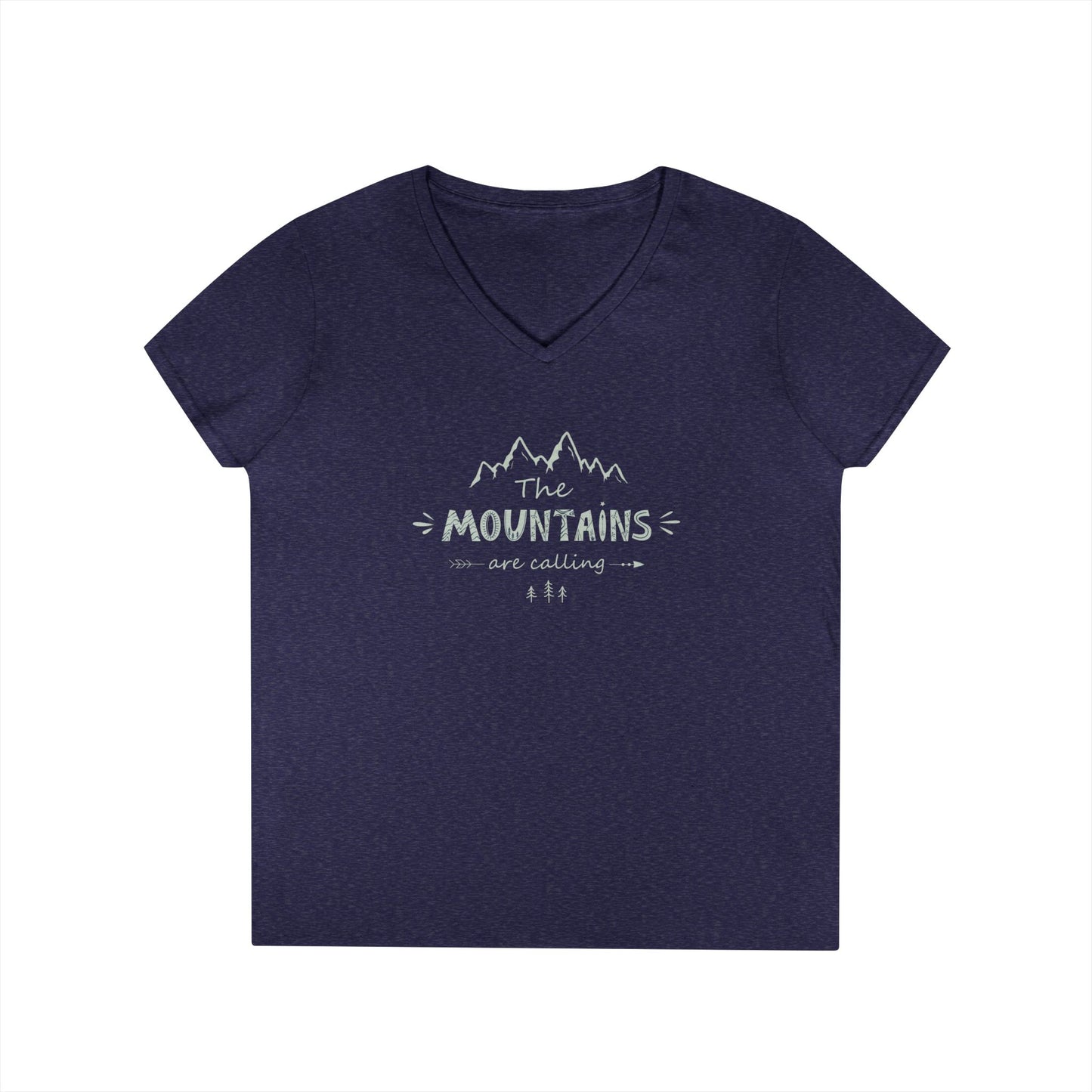 Mountains V-Neck T-Shirt