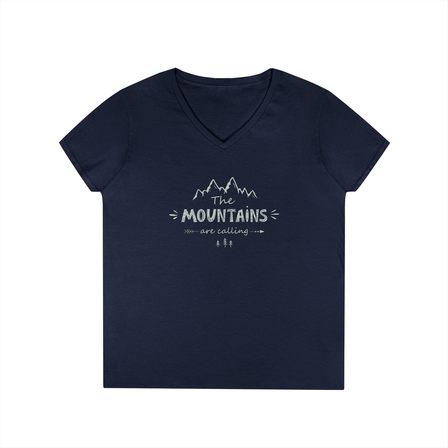 Mountains V-Neck T-Shirt