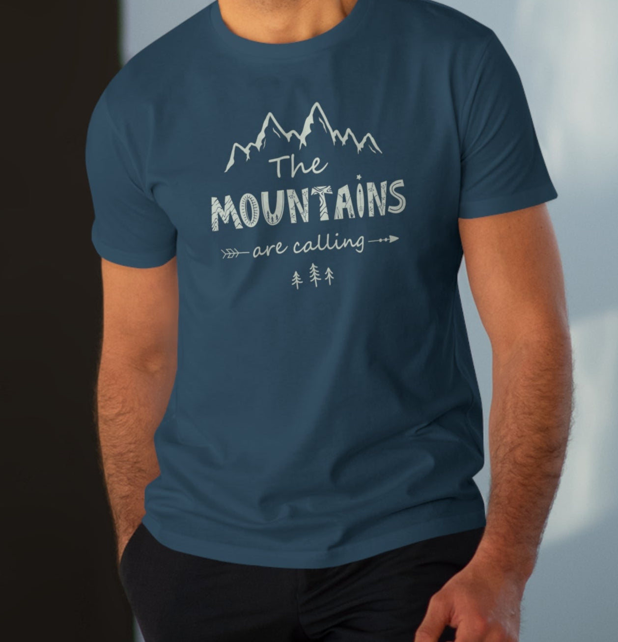 The Mountain Men's T-Shirt - Modern-fit Tee
