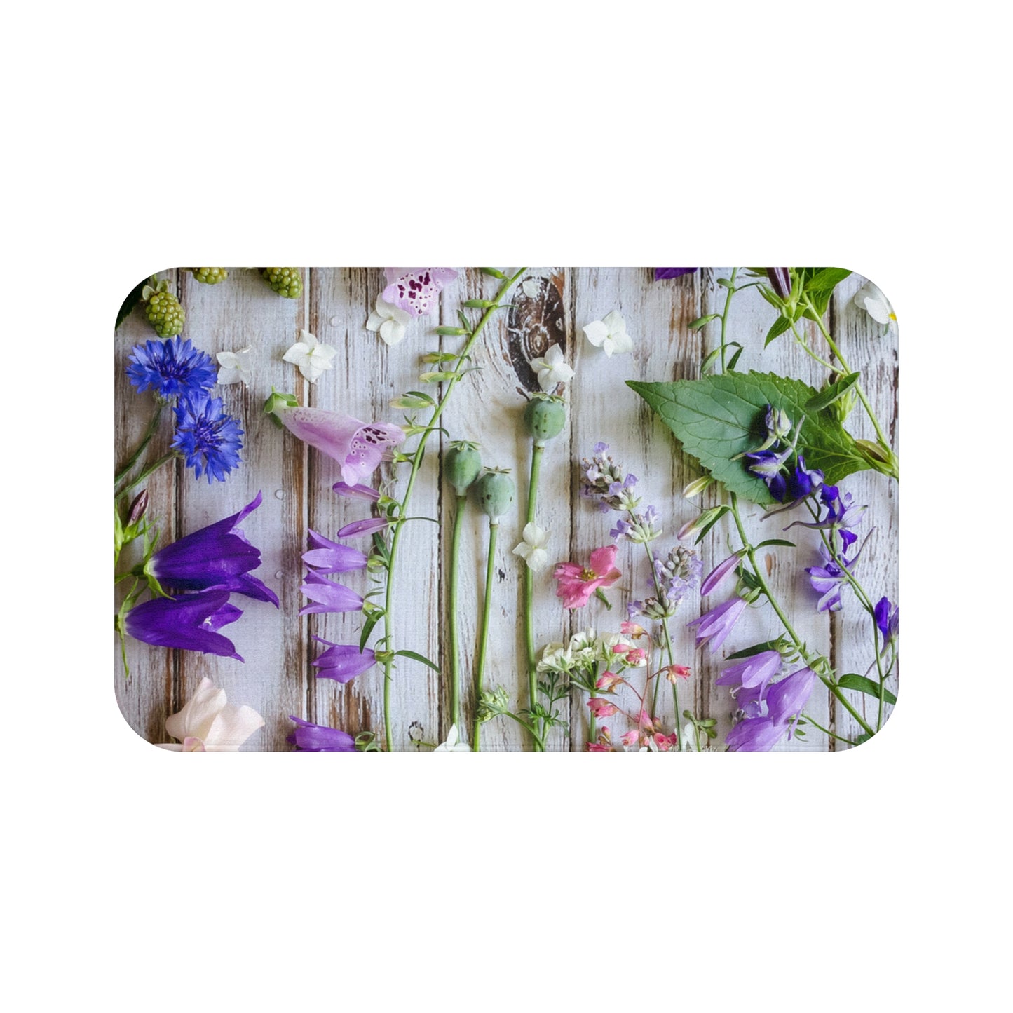 Flowers Bath Mat