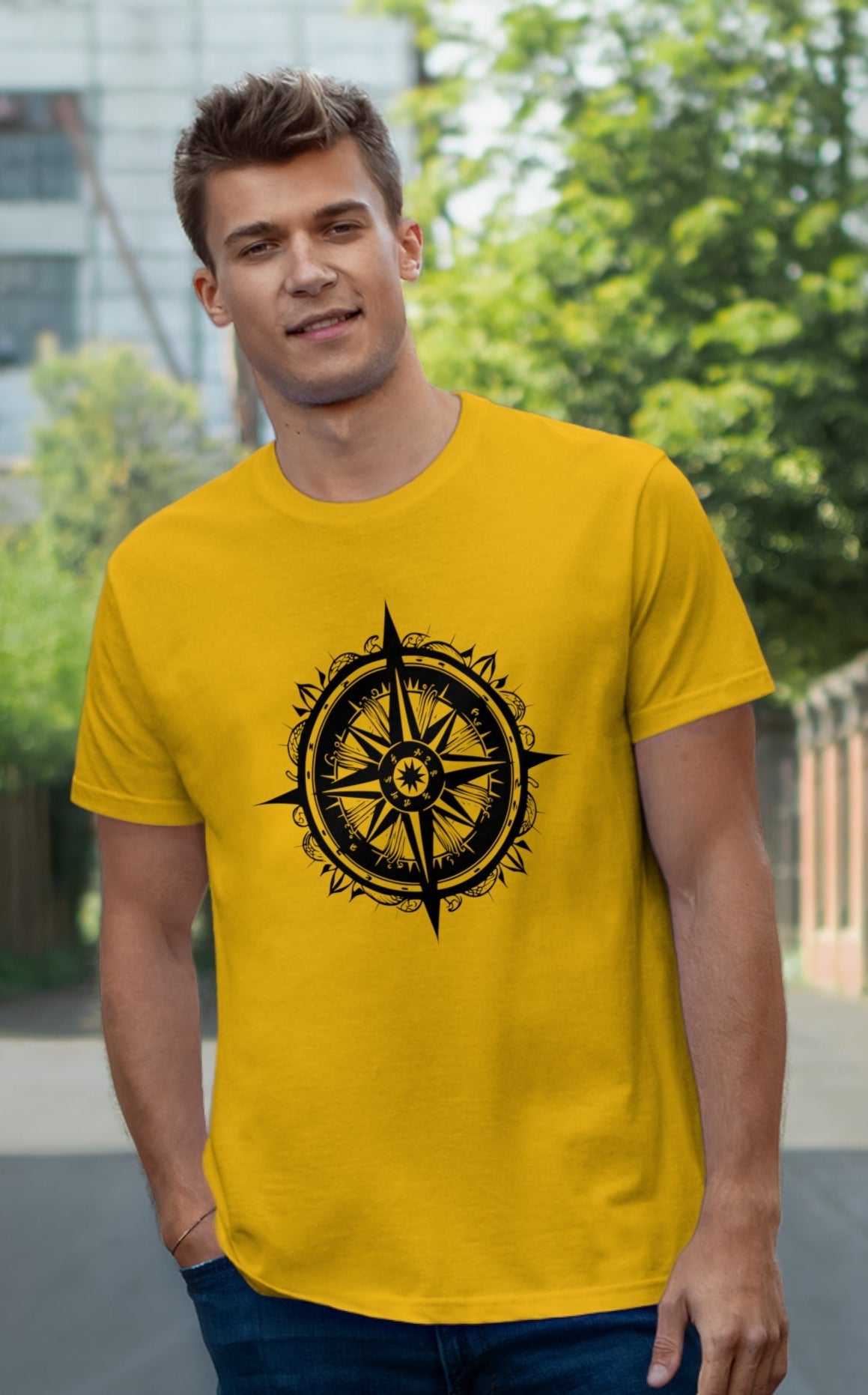 Compass T-shirt - Adventure Seeker Graphic Tee