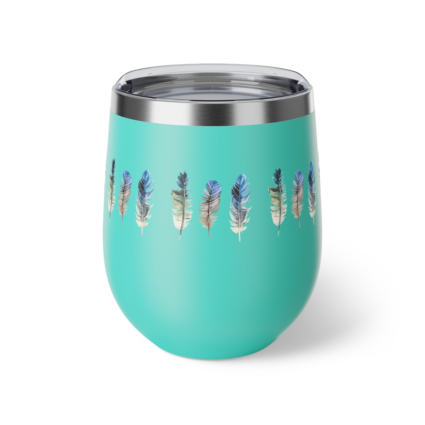 Feathers Copper Vacuum Insulated Cup, 12oz