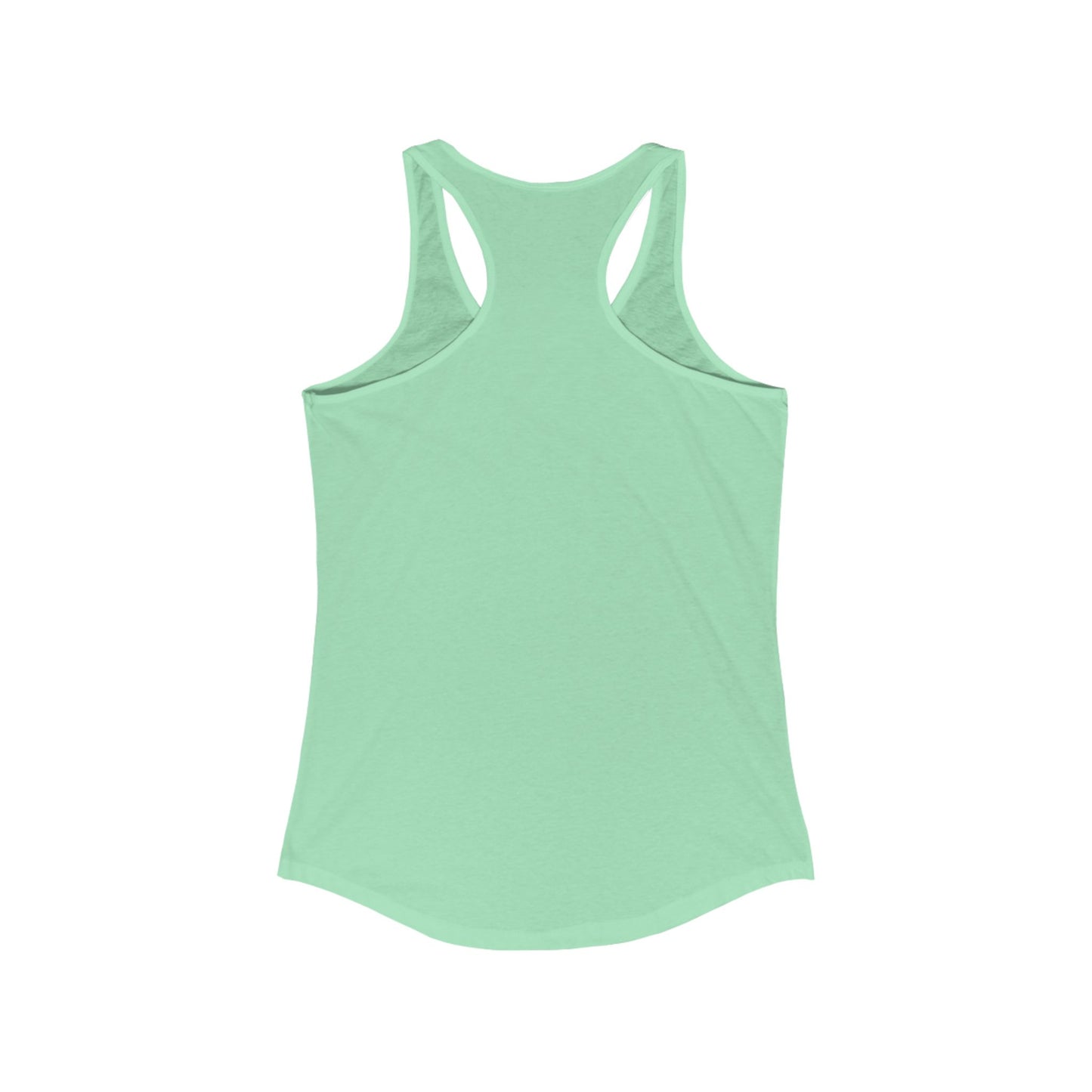 Blue Flower Racerback Tank