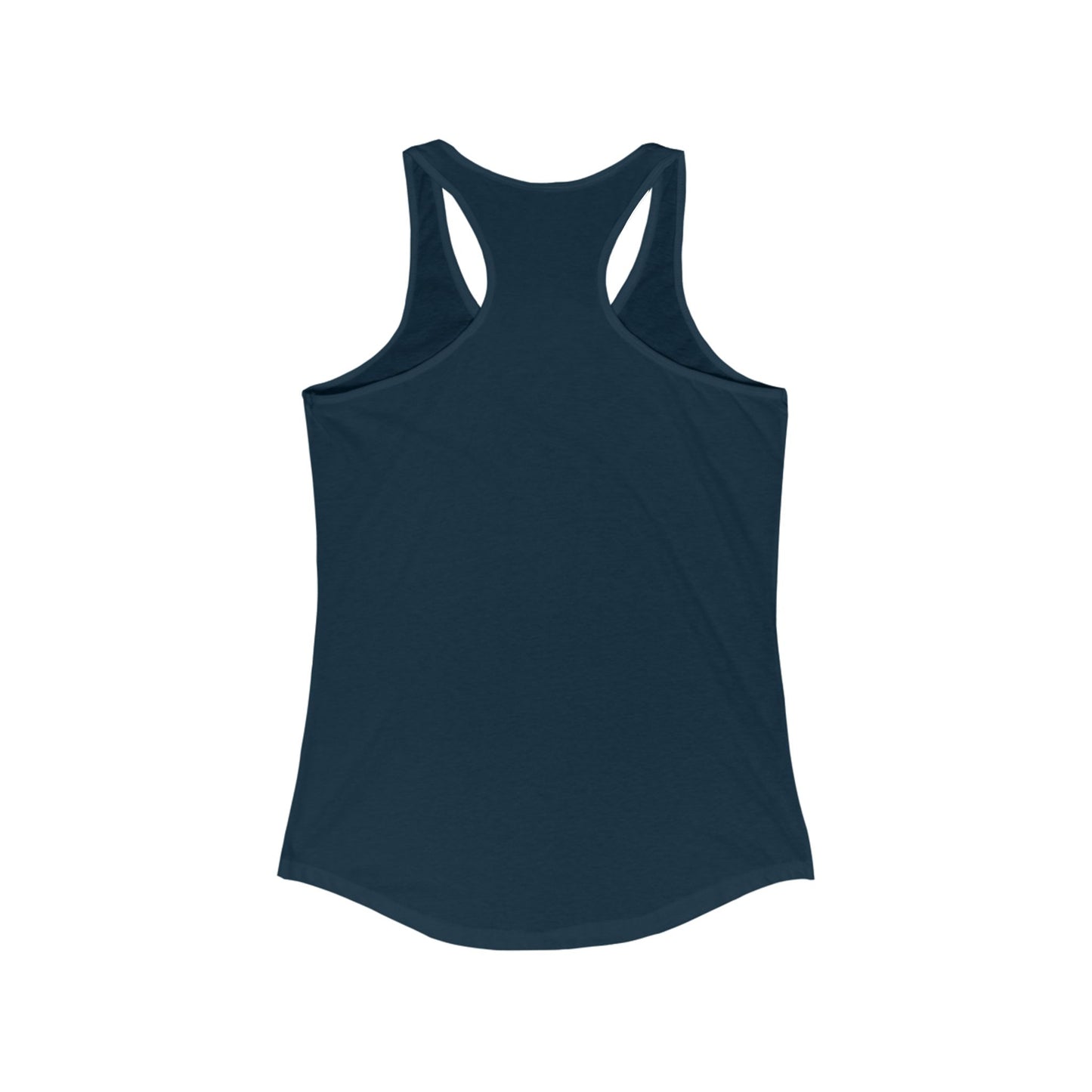 Blue Flower Racerback Tank