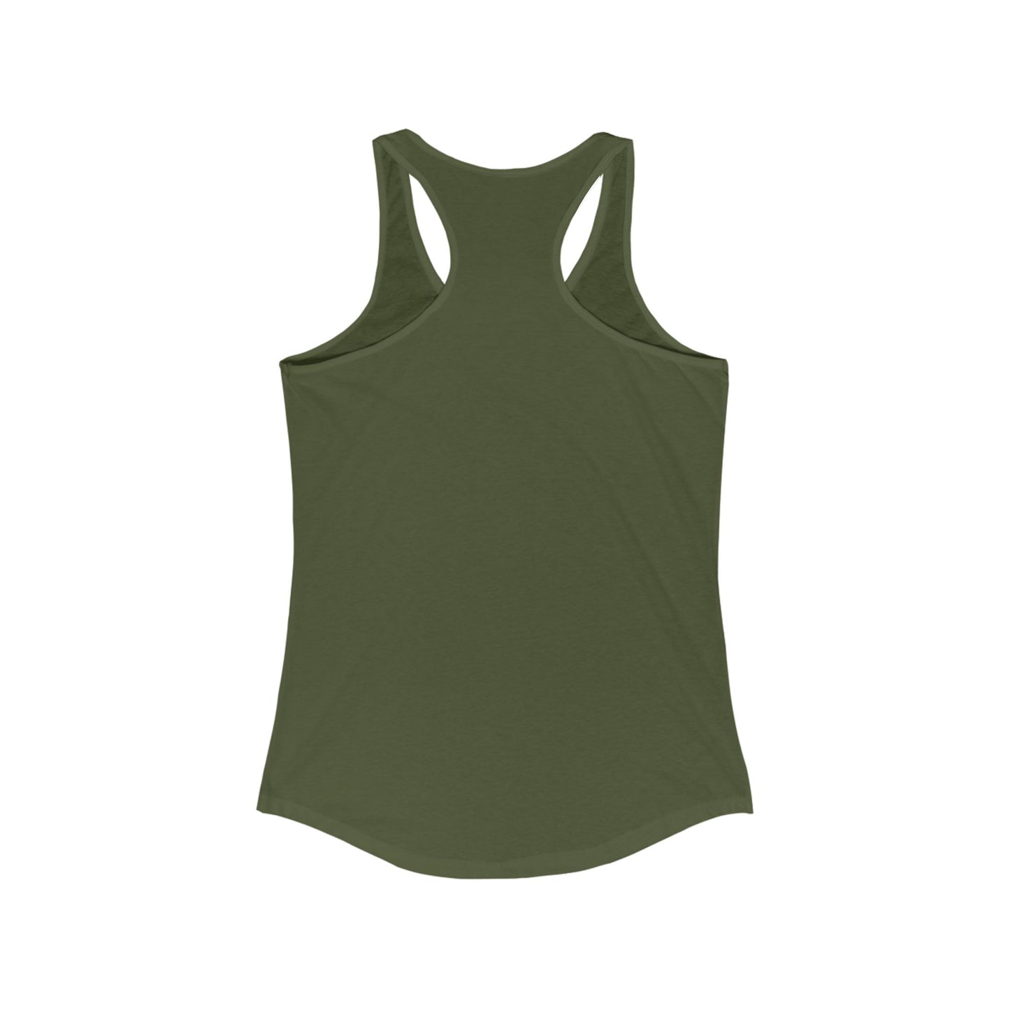 Blue Flower Racerback Tank