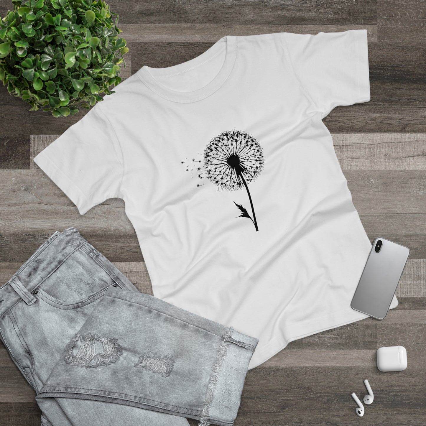 Dandelion Wishes T-shirt for Women