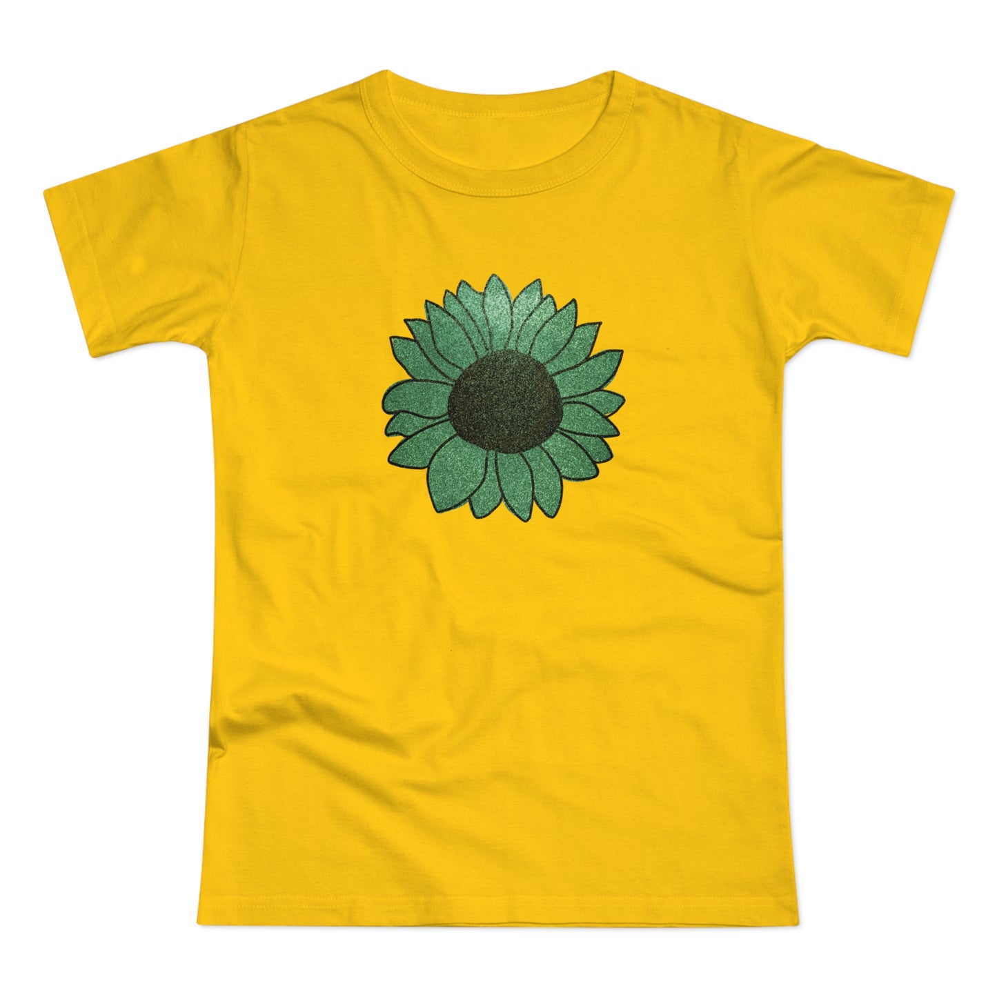 Green Flower Women's T-shirt