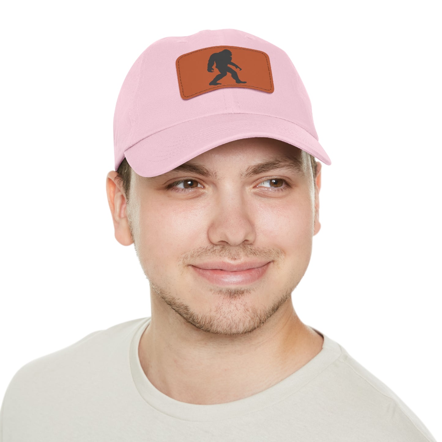 Bigfoot - Hat with Leather Rectangle Patch