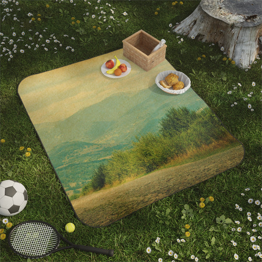 Country Roads Picnic Blanket