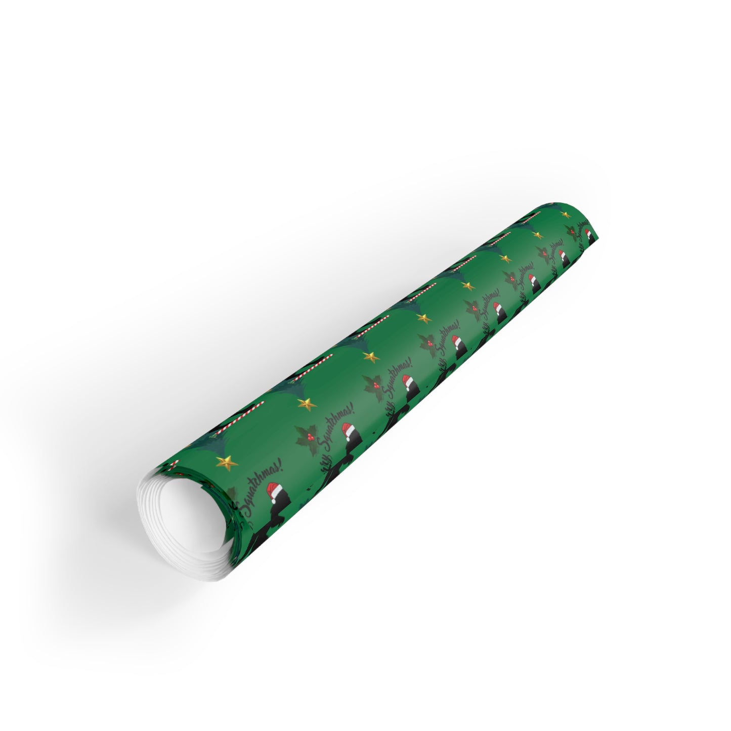 Merry Squatchmas - Wrapping Paper (Green)